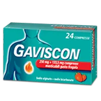 Gaviscon Compresse Masticabili Aroma Fragola 24 Compresse
