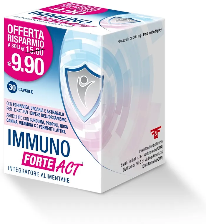 Immuno Active Forte 30 Compresse - Per il Sistema Immunitario