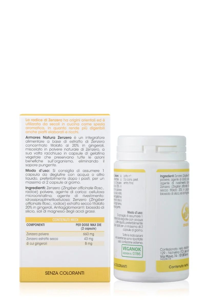 Armores Natura Zenzero 60 Compresse