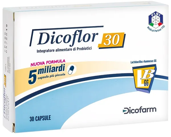 DicoFlor 30 Integratore di Fermenti Lattici 30 Capsule