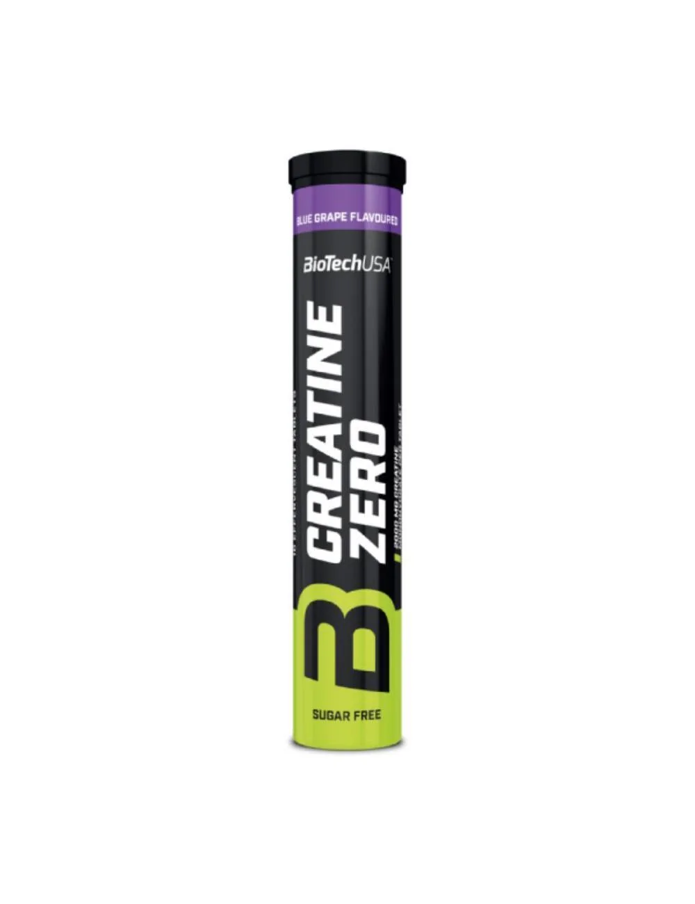 Biotechusa Creatine Zero Effervescent Uva Nera 18 Compresse Senza Glutine