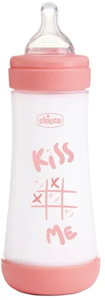 Chicco Biberon P5 300Ml Fast Silicone Girl
