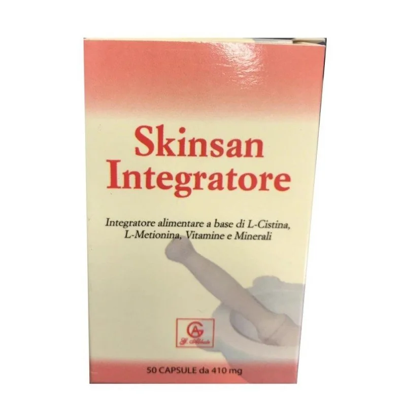 Skinsan 50 Capsule Integratore Vitamine e Minerali