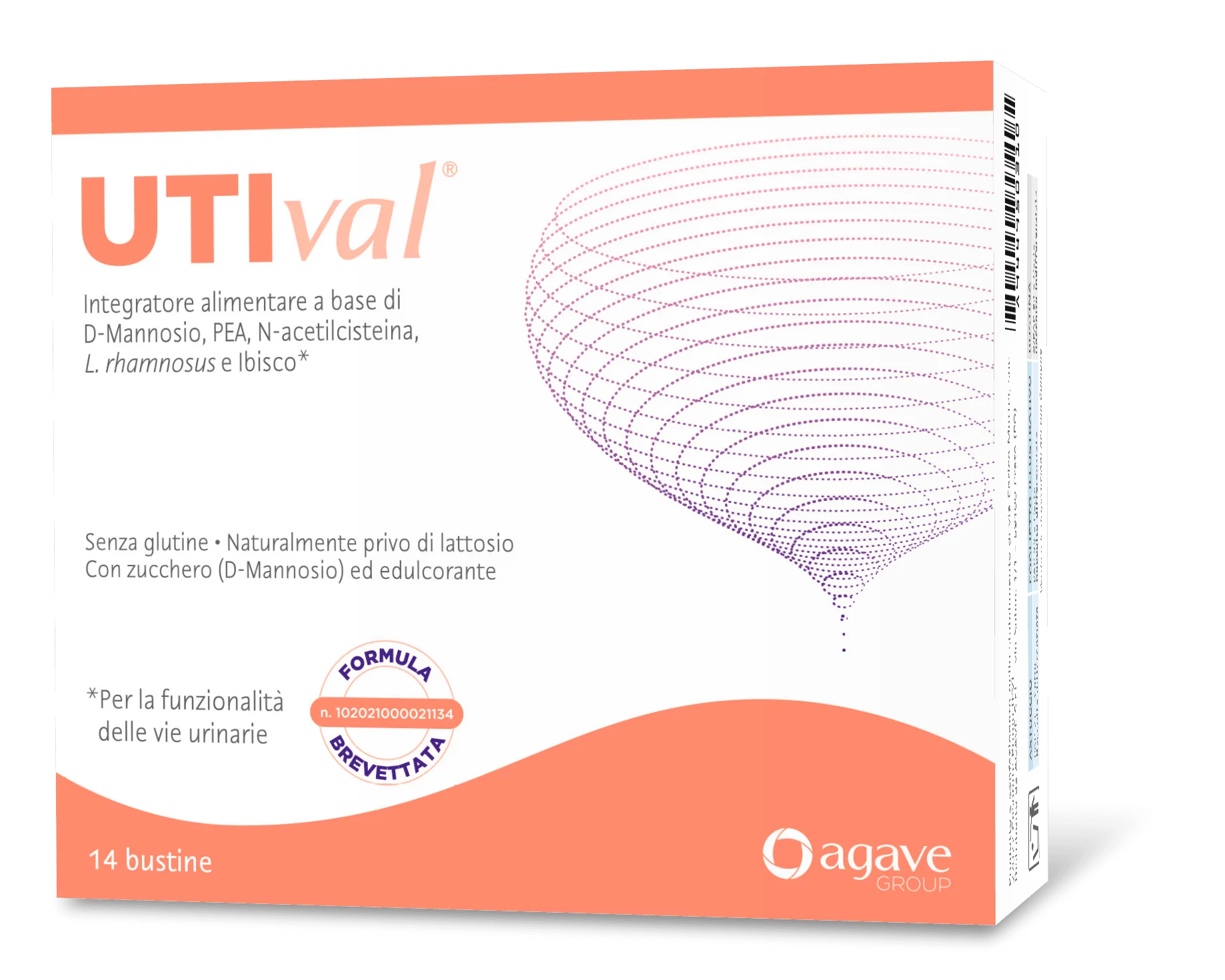 Utival 14 Bustine Funzionalità delle Vie Urinarie
