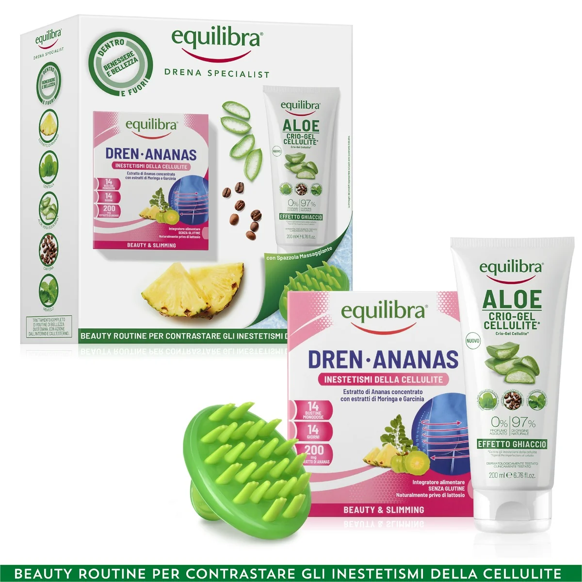 Equilibra Drena Specialist 2Pz Benessere del Microcircolo