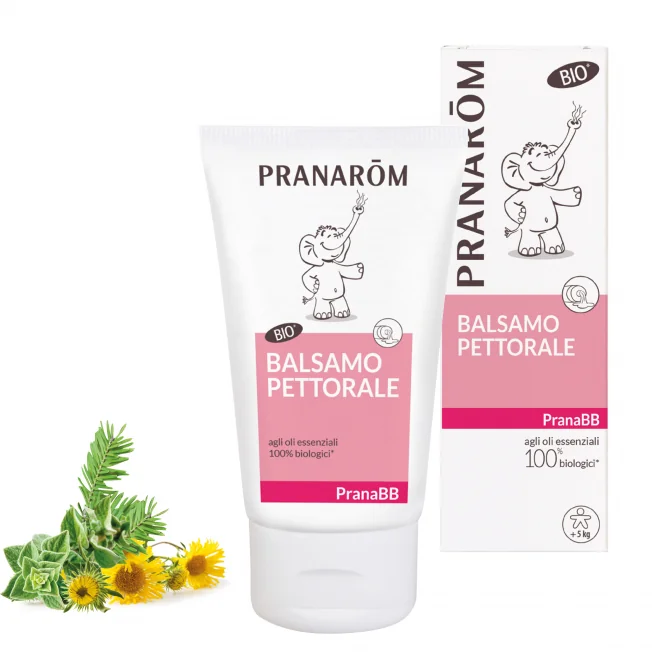 Pranarom Bebe Balsamo Pettorale 40 ml Decongestionante