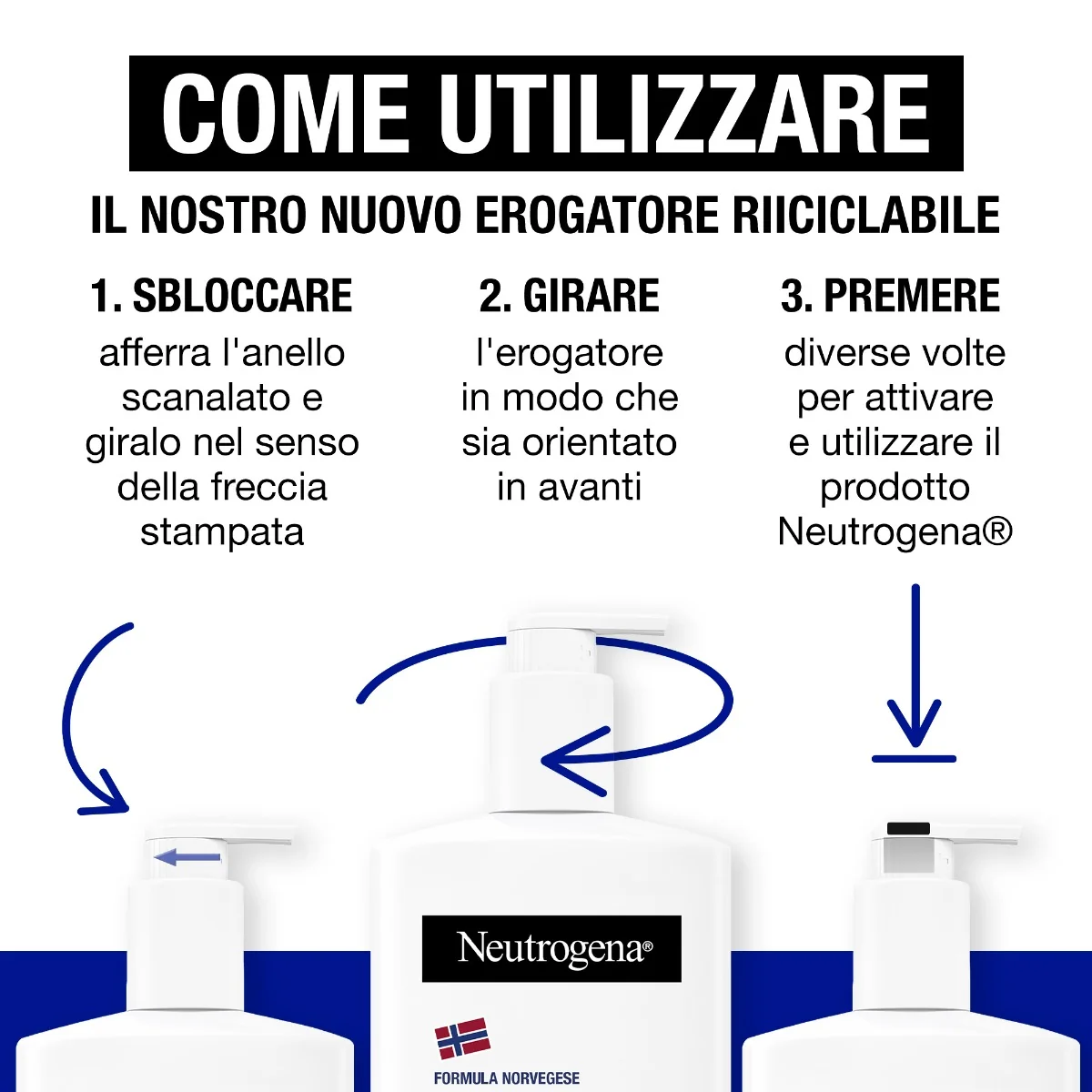 Neutrogena Corpo Fluida Non Profumata 400 Ml Dermatologicamente Testato