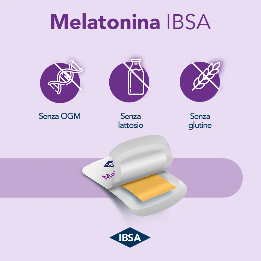 Melatonina Ibsa 30 Film Orali Stress e Insonnia