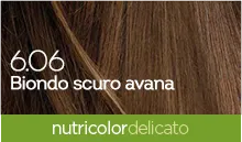 Biokap Nutricolor Delicato 6.06 Biondo Scuro Avana Tinta Per Capelli