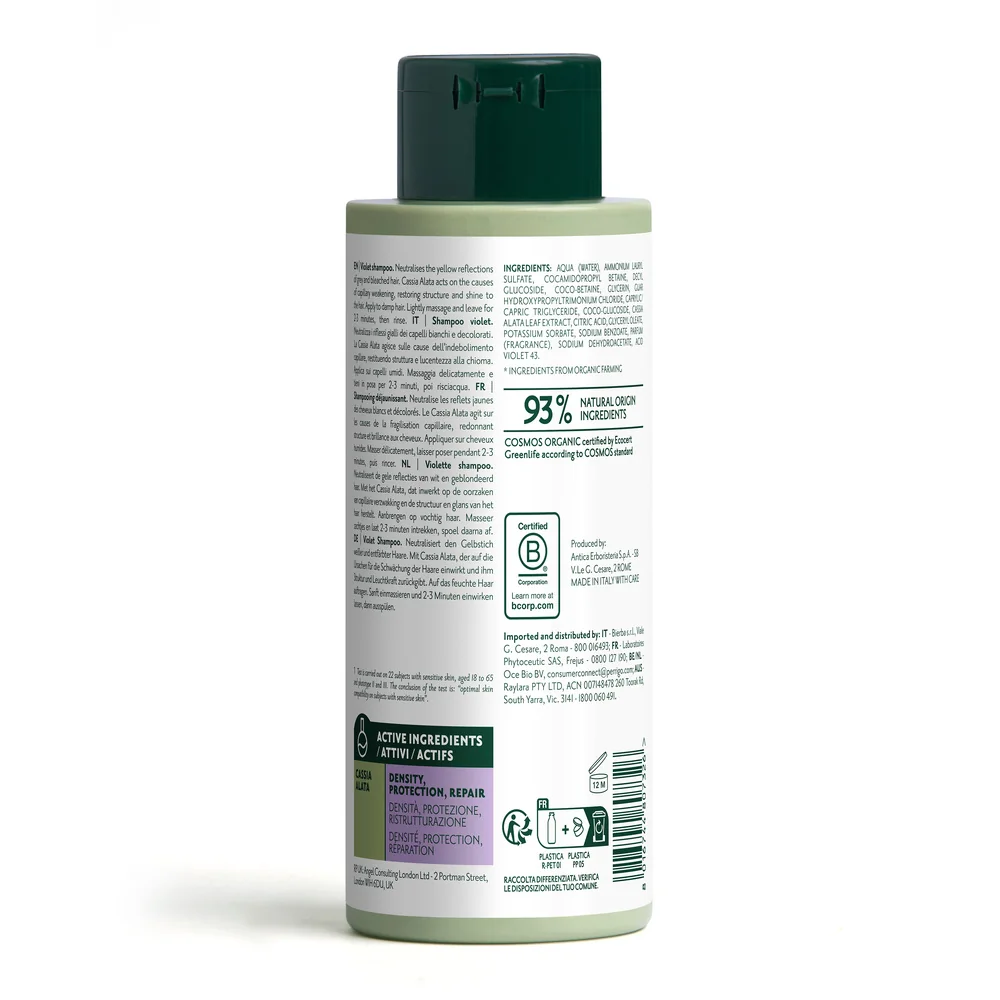 Herbatint Violet Shampoo 260 ml Contrasta l'Ingiallimento