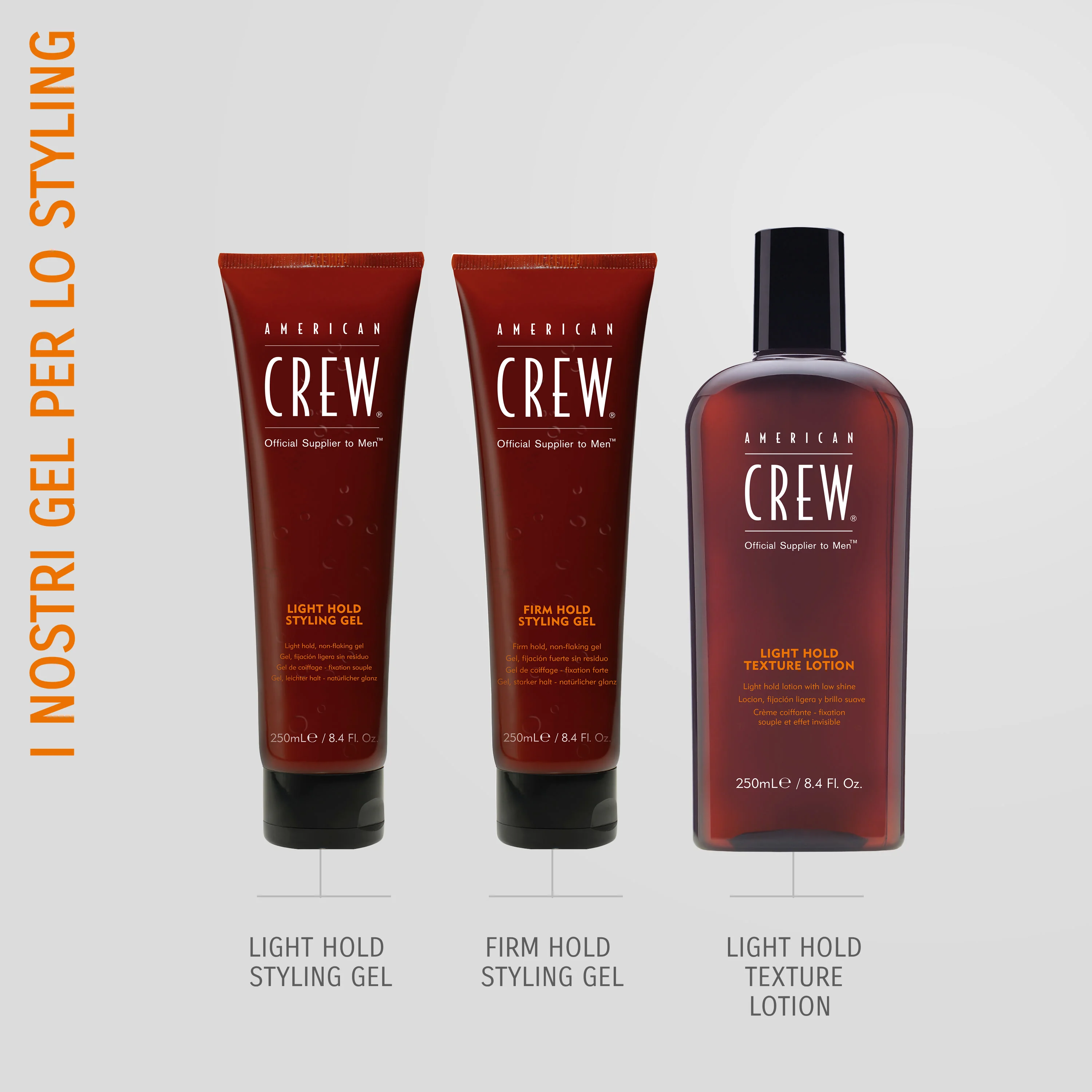 American Crew Gel Firm Hold 250Ml