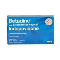 Betadine 200 mg 10 Compresse Vaginali