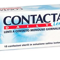 Contacta Daily Lens Lentine Monouso per la Miopia Diottria -3,50 15 lenti
