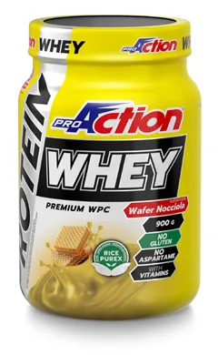 PROACTION PROTEIN WHEY VANIGLIA INTEGRATORE PROTEICO 900 G