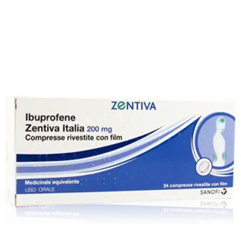 Ibuprofene Zent It 24 Compresse 200  mg 