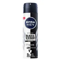 Nivea Deodorante Black & White Invisible Original Spray Anti-Aloni