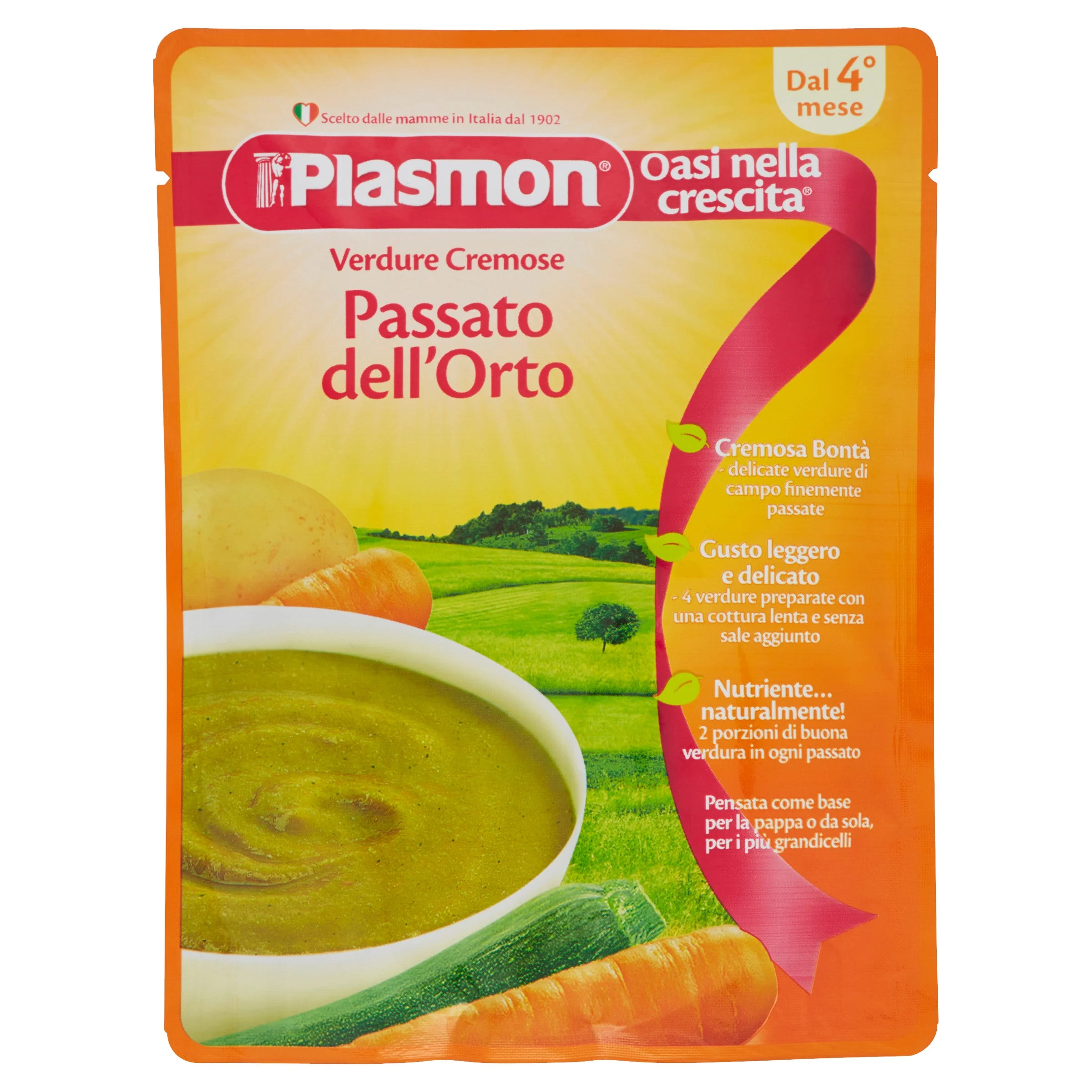 Plasmon Bontà Della Mamma Passato Di Verdure Miste 180 g Dal 4°/6° mese