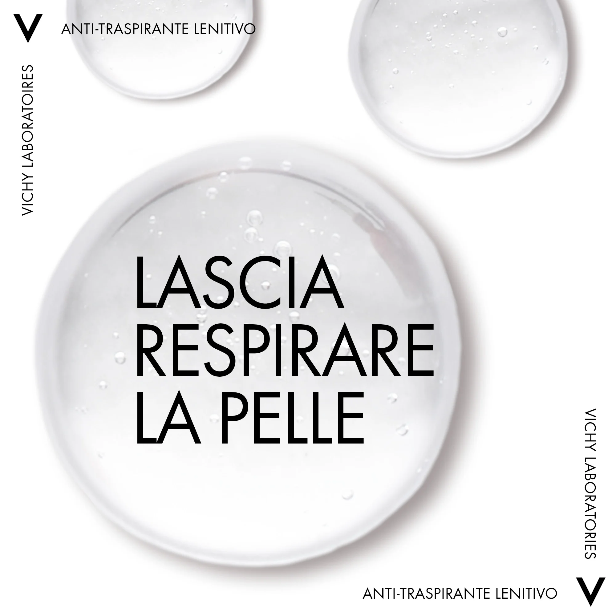 Vichy Deodorante Anti-Traspirante 48H, 50 Ml Pelle sensibile o depilata