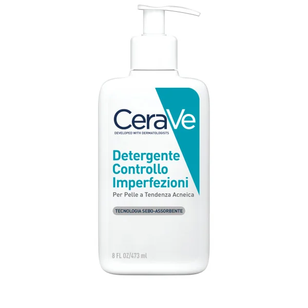 CeraVe Detergente Controllo Imperfezioni 473 ml Per Pelli a Tendenza Acneica
