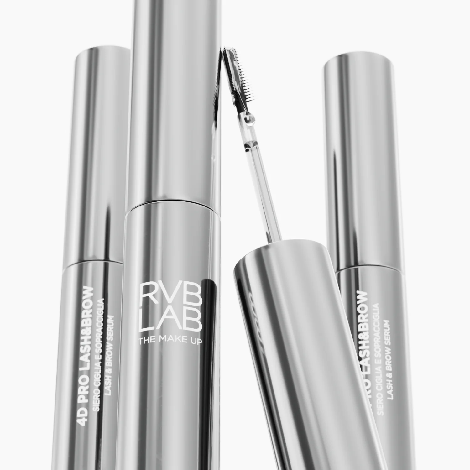 RVB Lab 4D Pro Lash&Brow Siero Ciglia & Sopracciglia 4,5 ml Lunghezza e Spessore