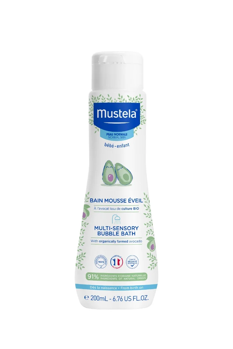 Mustela Bagnetto Mille Bolle 200 ml Corpo e Capelli