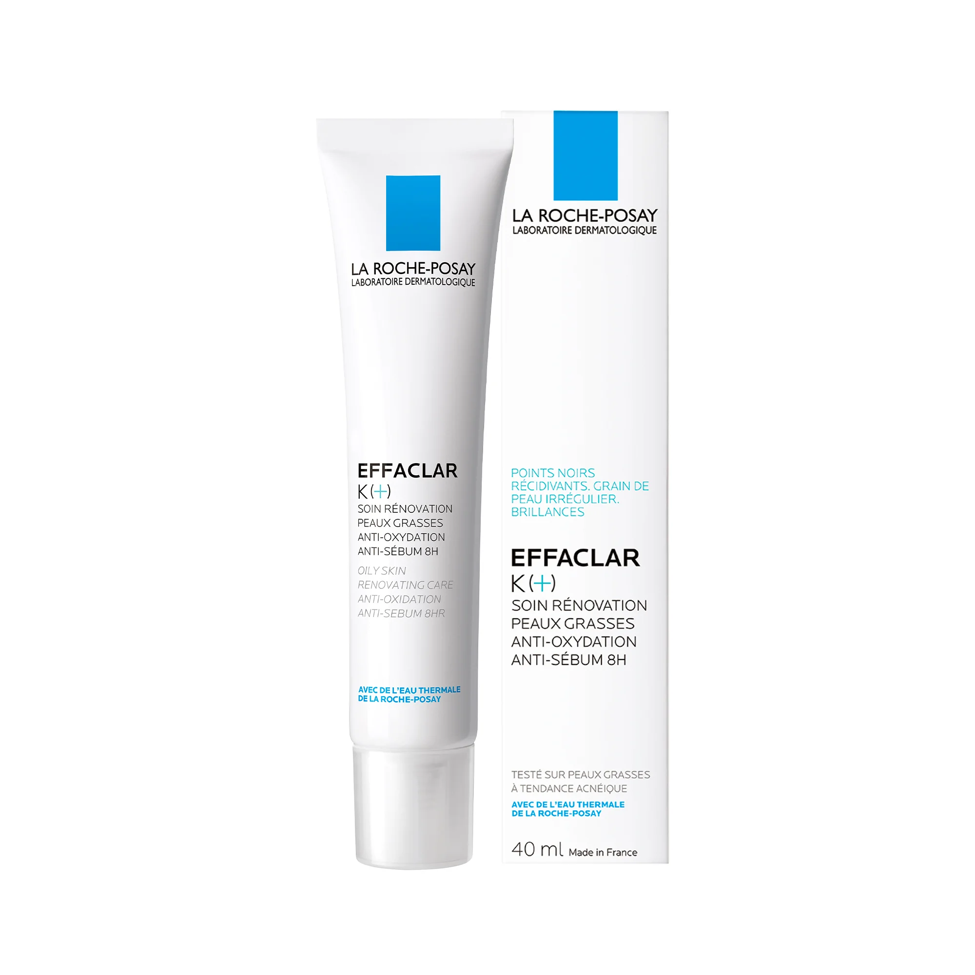 La Roche Posay Effaclar K+ 40 ml Trattamento Rinnovatore Pelle Grassa Pelle Grassa o Tendente alle Imperfezioni