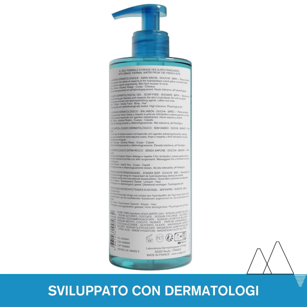 Uriage Gel Surgras 500 ml Detergente