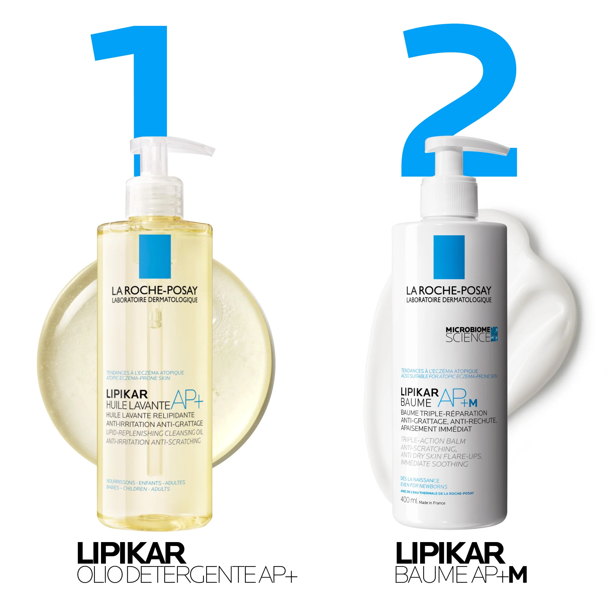 La Roche-Posay Lipikar Olio Detergente AP+ 400 m Pelle sensibile