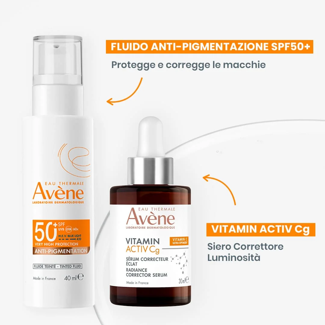 Avène Fluido Solare Antimacchie SPF 50+ 40 ml Protezione e Uniformità