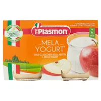 Plasmon Omogeneizzato Yogurt/Mela 120 gx2 Pezzi