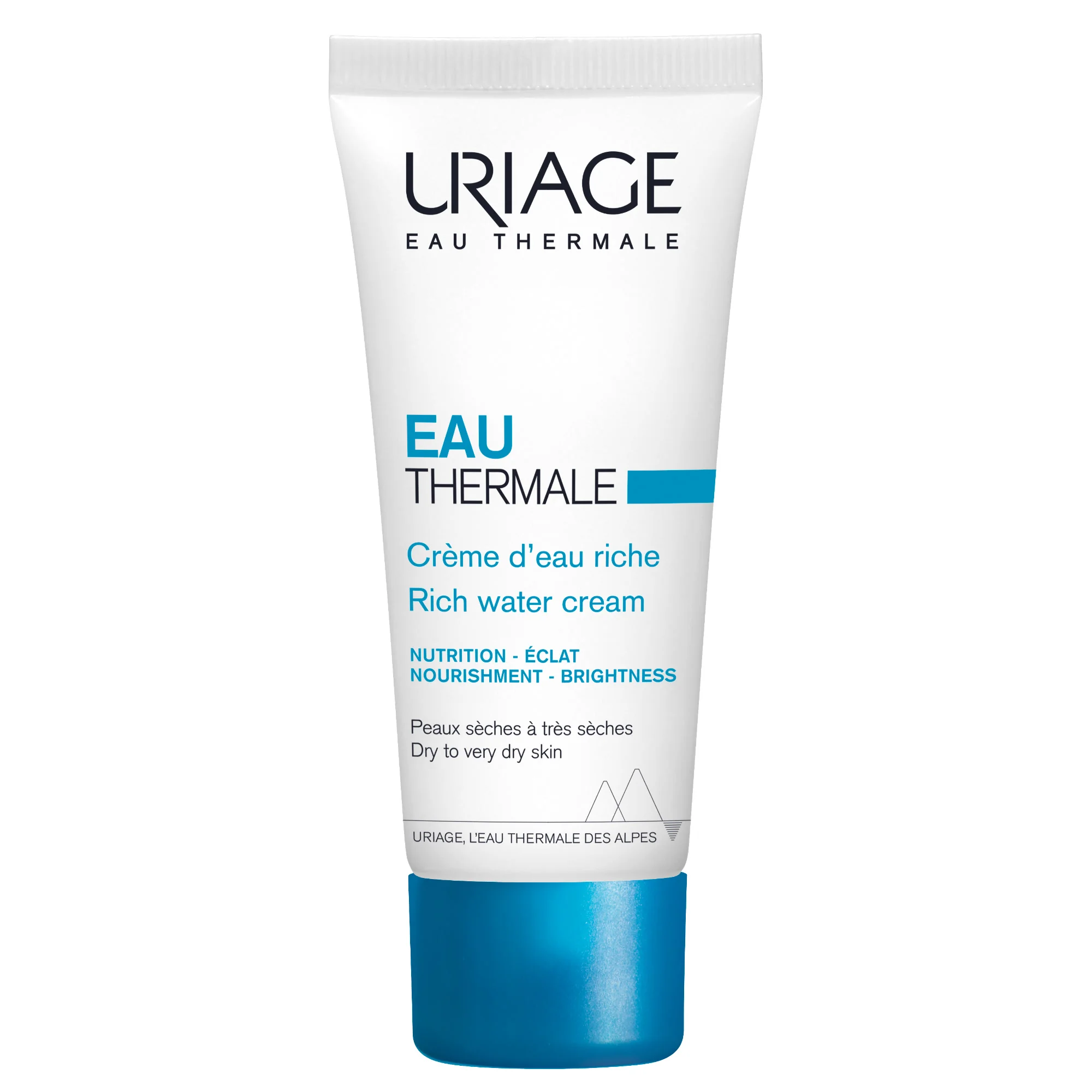 Uriage Eau Thermale Crema Ricca all'Acqua Idratante Viso 40 ml Nutriente e Protettiva