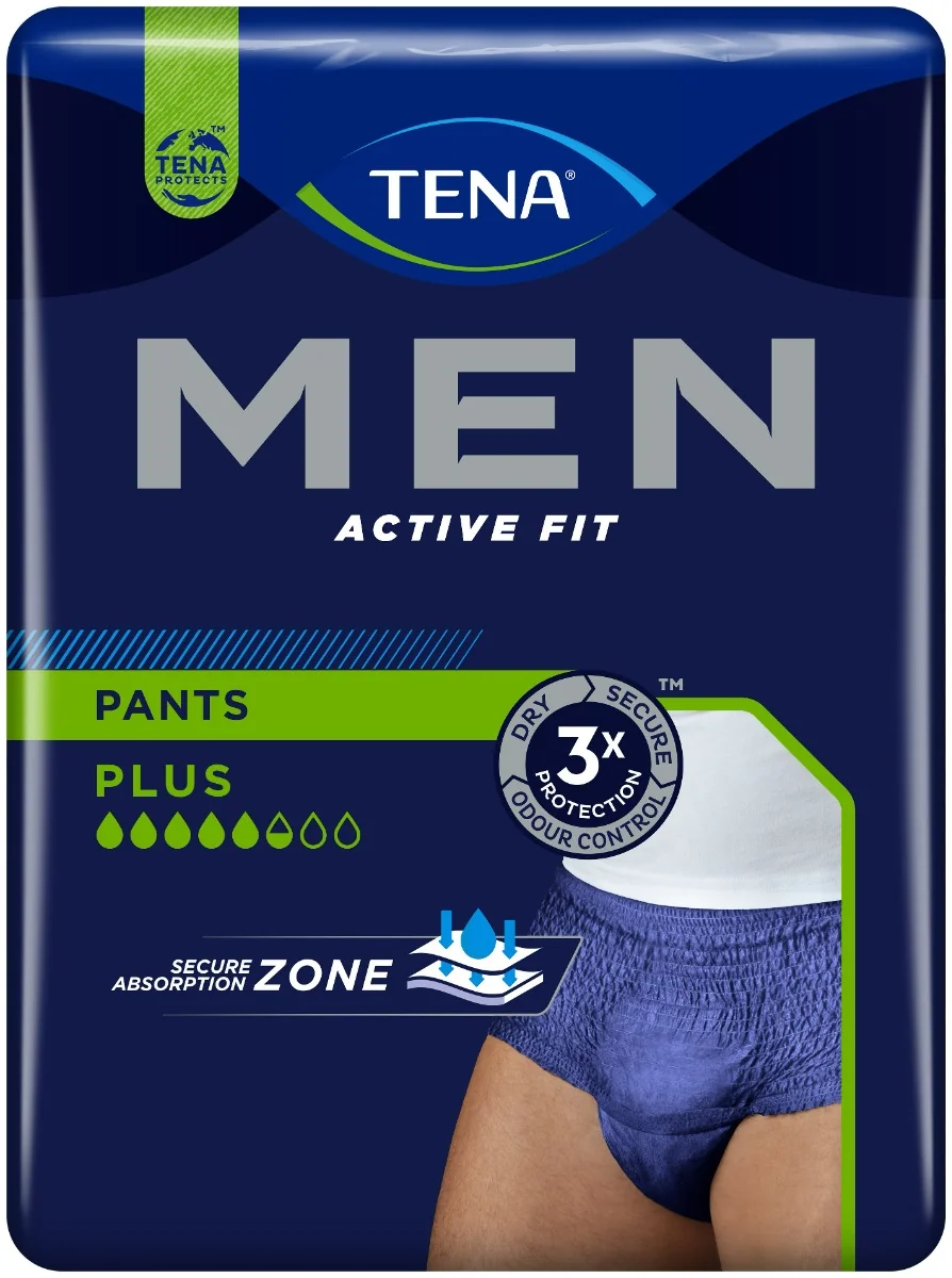 Tena Men Active Fit L/XL 8 Pezzi Boxer Assorbenti