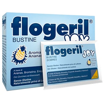 Flogeril Joy Integratore Antinfiammatorio Gusto Ananas 20 Bustine