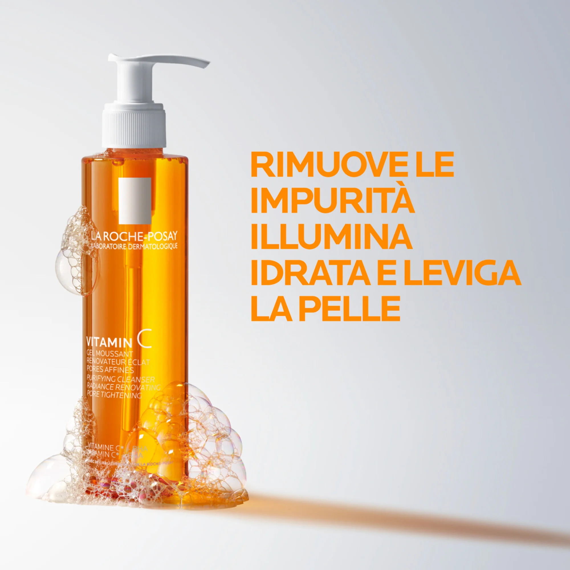 La Roche-Posay Pure Vitamin C Cleanser 200 ml Detergente Viso