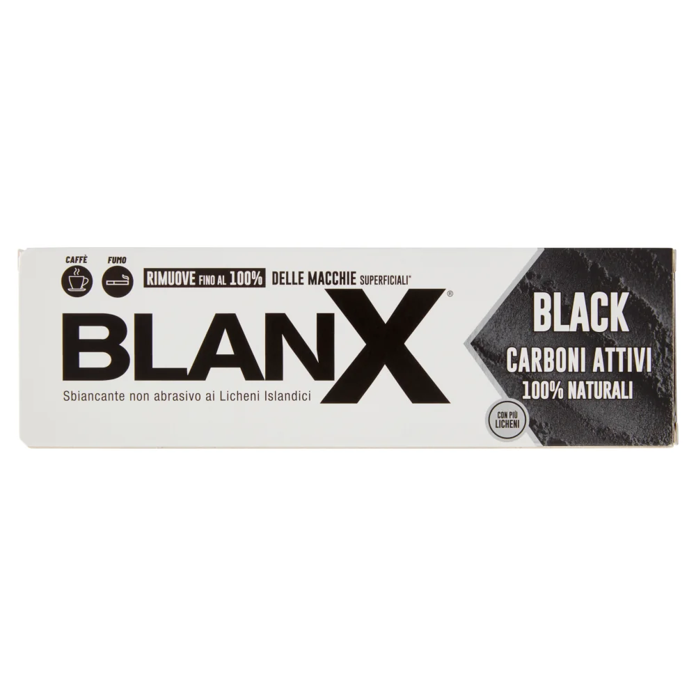 Blanx Black Dentifricio Nero Ai Carboni Attivi 75 Ml