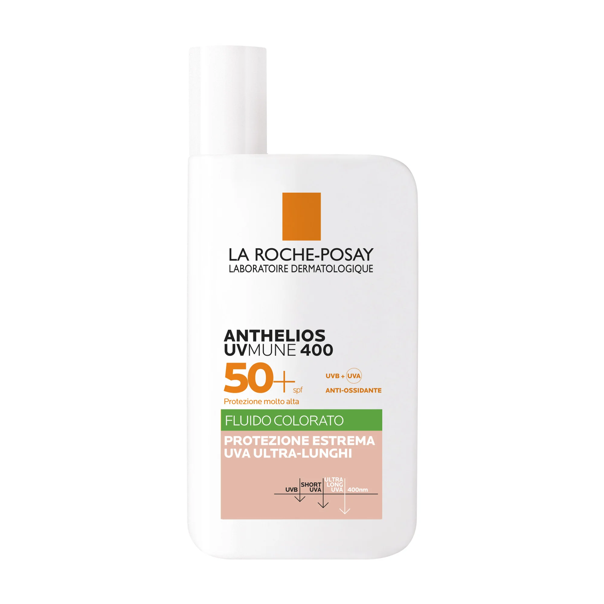 La Roche Posay Anthelios Fluido Oil Tt Uvmune Spf 50 + 50 Ml Protezione dai Danni Cellulari