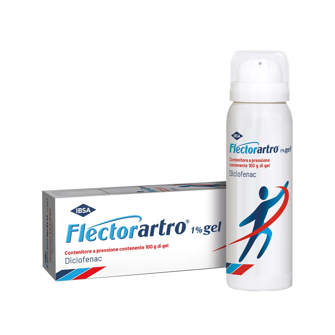 Flectorartro Gel 1% Dicoflenac 100 g Contro Dolore e Infiammazione
