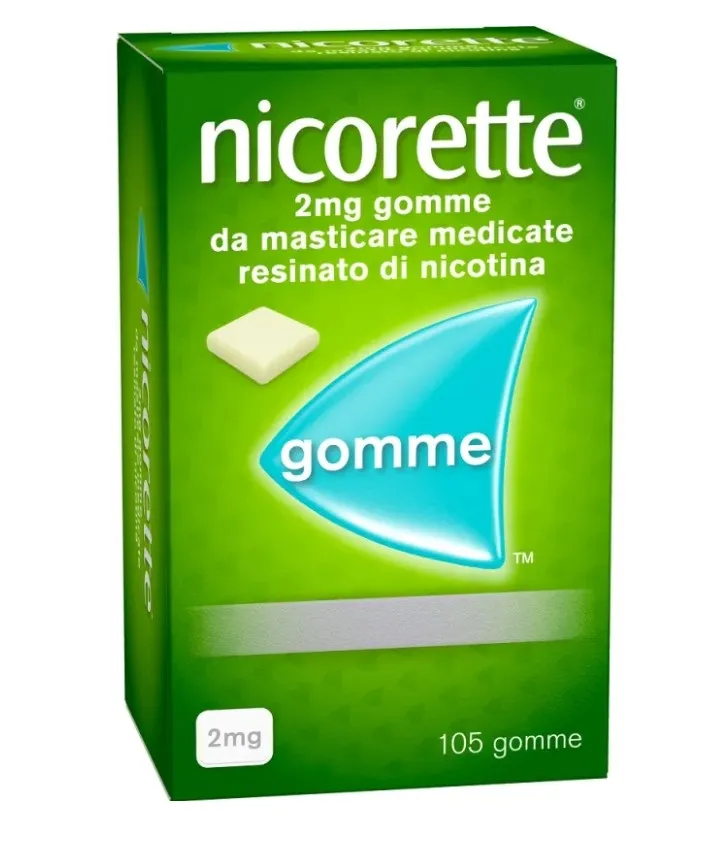 NICORETTE 105 GOMME MASTICABILI SMETTERE DI FUMARE