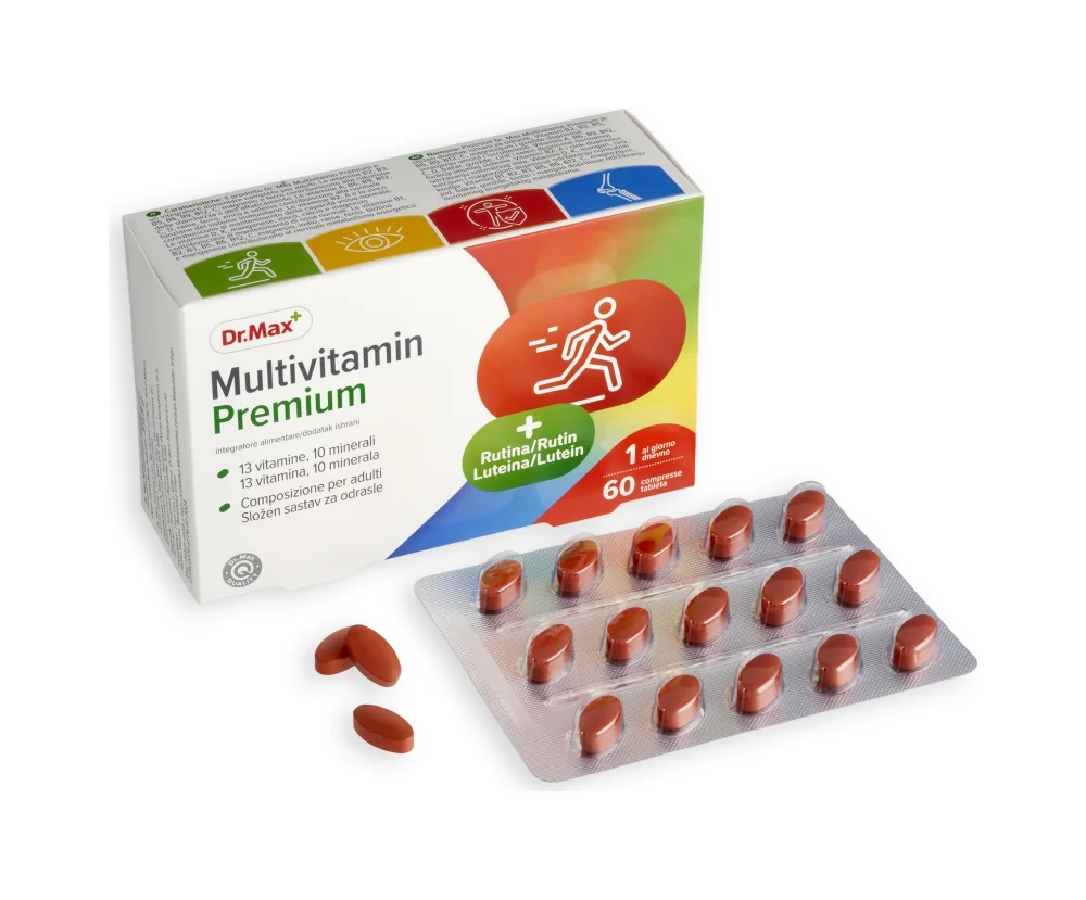 Dr. Max Multivitaminico Premium 60 Compresse Multivitaminico