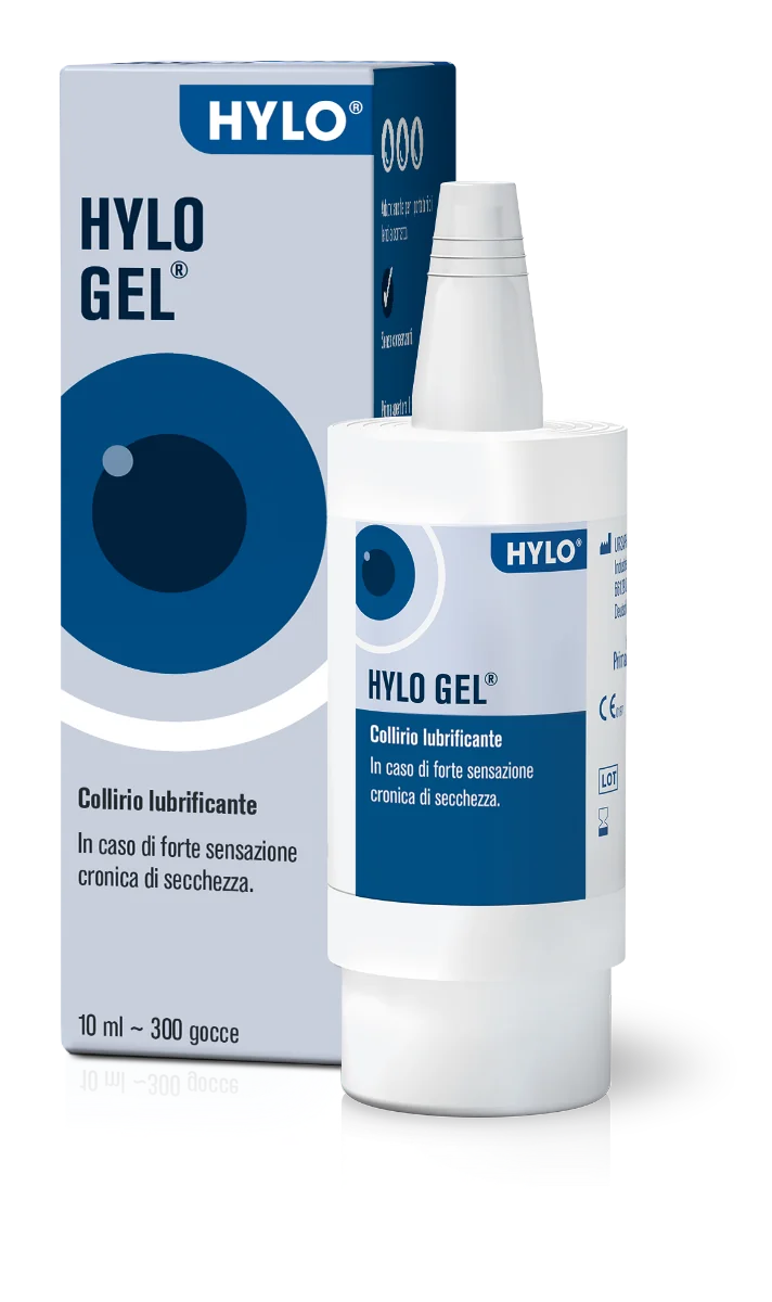 Hylo Gel Collirio Oftalmico Lubrificante 10 ml Idratazione Oculare