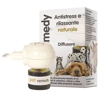 Teknofarma Pet Remedy Diffusore Antistress Per Animali + 1 Flacone 40 ml
