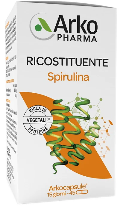 Arkocaps Spirulina 45 Capsule