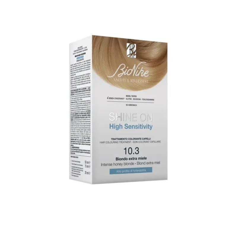 Bionike Shine On Hs 10.3 Biondo Extra Miele Trattamento Colorante Capelli