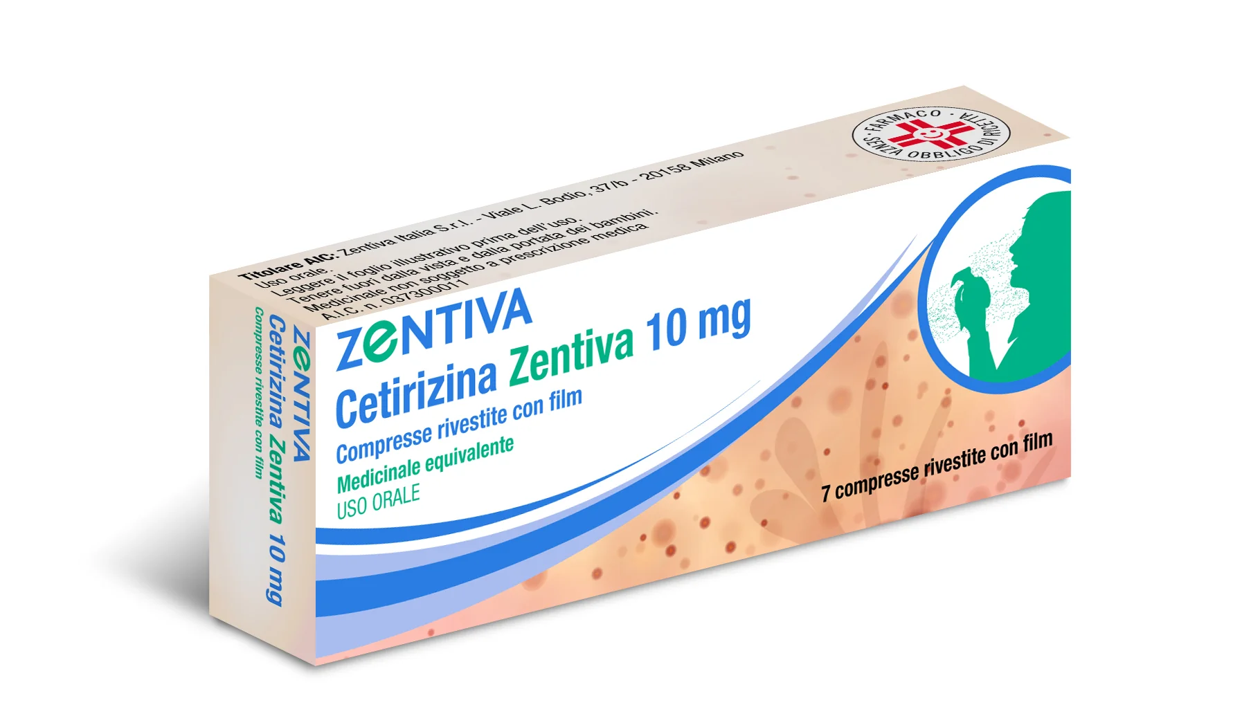 Cetirizina 7 Cpr Riv 10 Mg