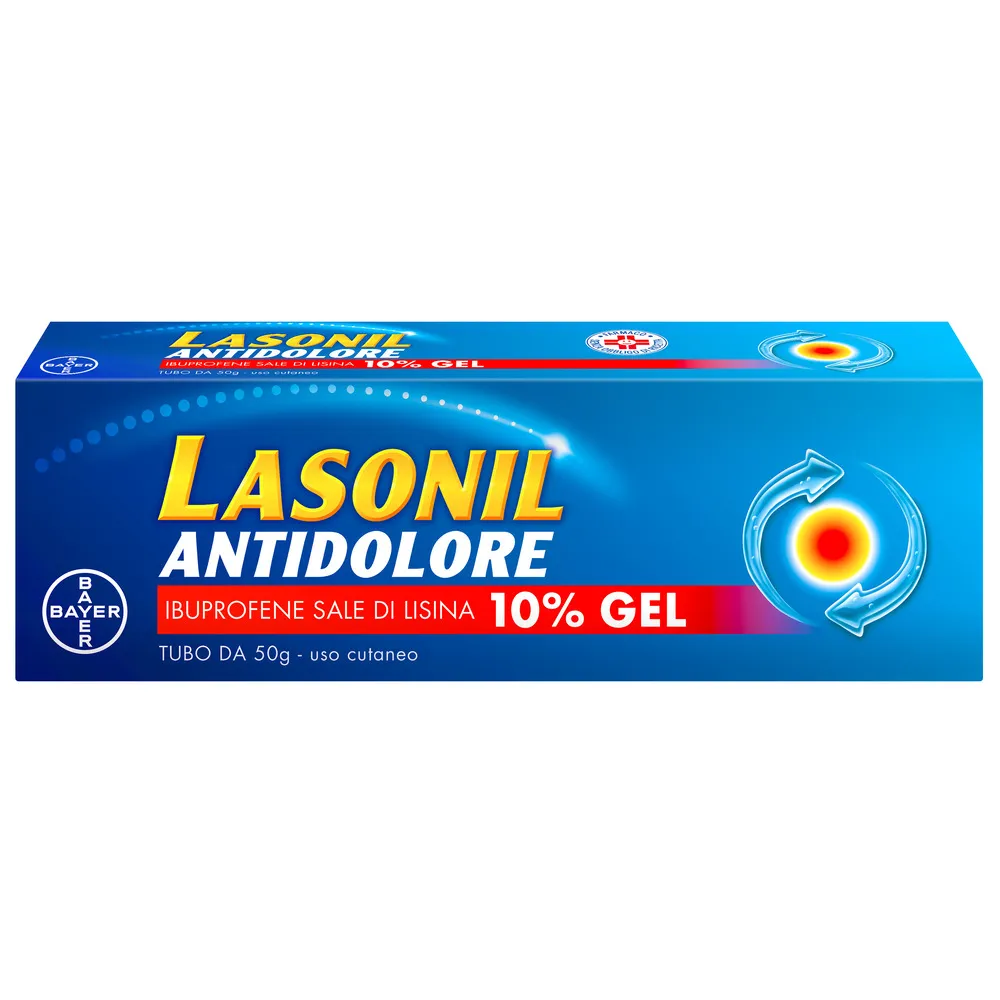 Lasonil Antidolore Gel Antinfiammatorio 50g Dolori Muscolari