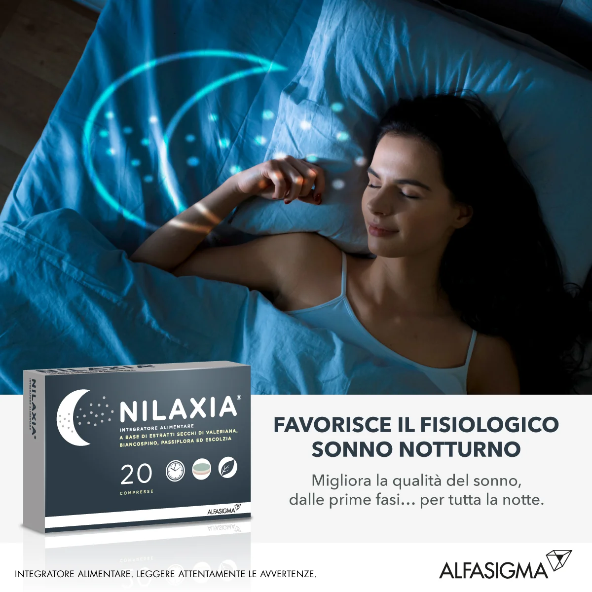 Nilaxia 20 Compresse Ansia e Sonno