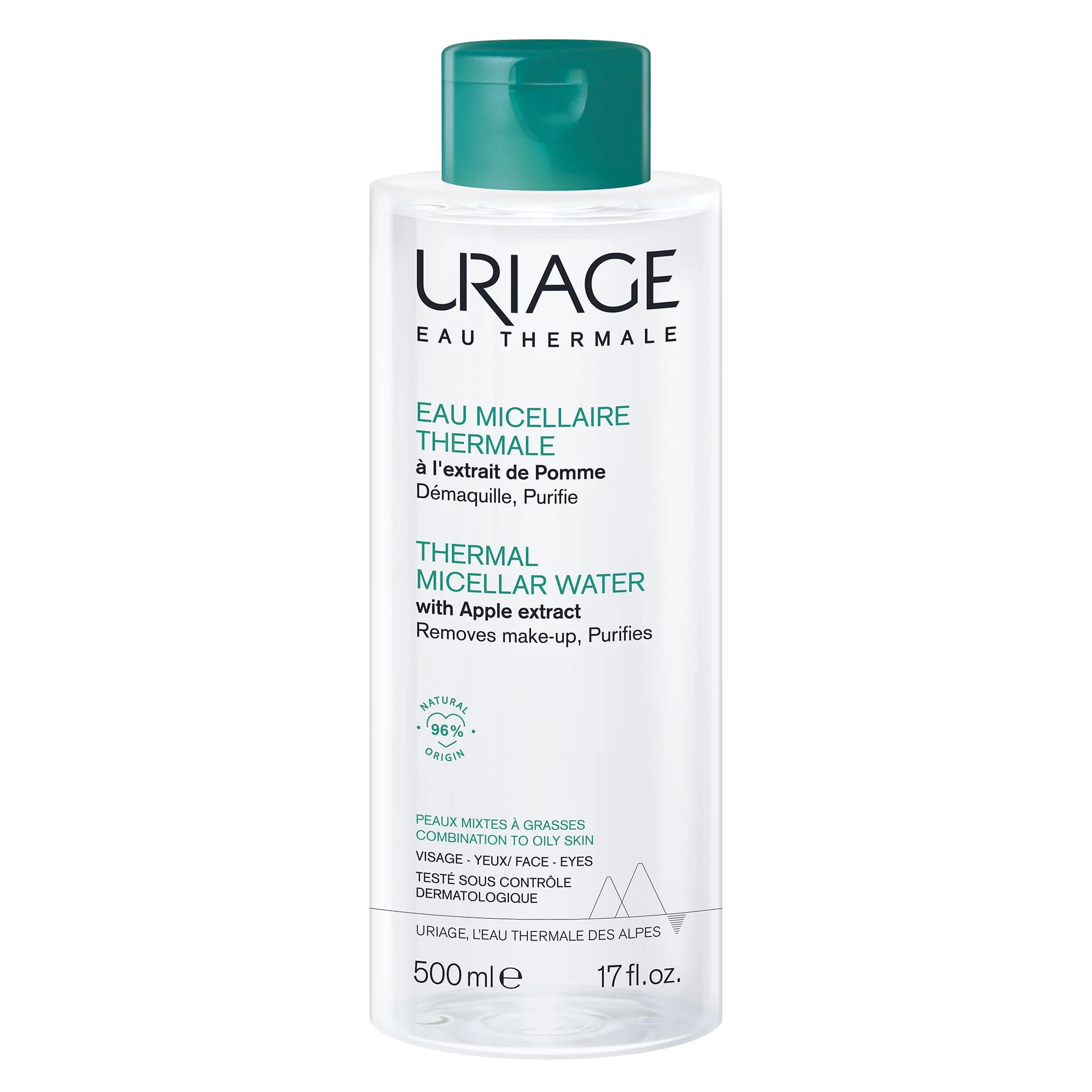 Uriage Eau Micellaire 500 ml Pelli Miste e Grasse