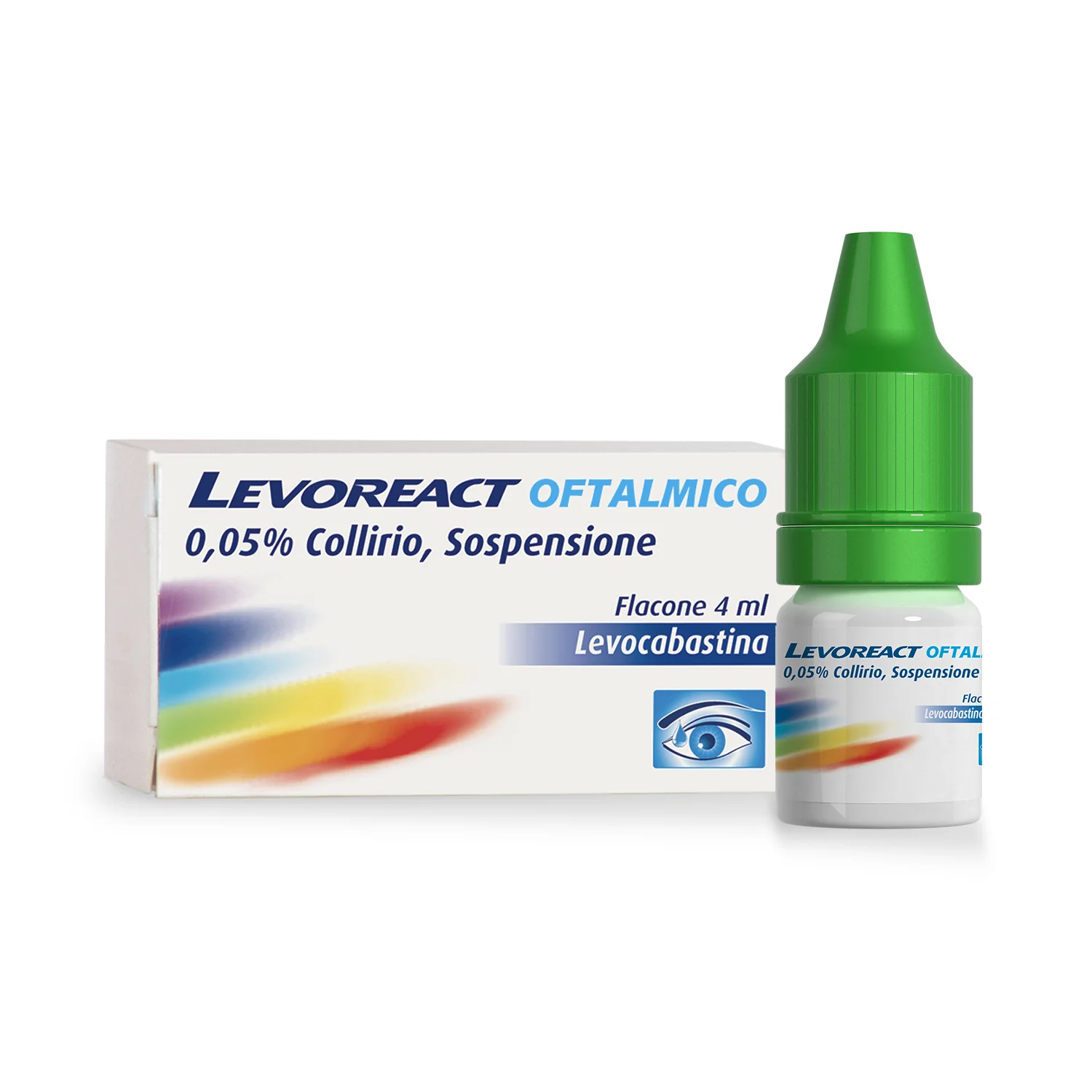 Levoreact Collirio Per Occhi 4 Ml Congiuntivite Allergica