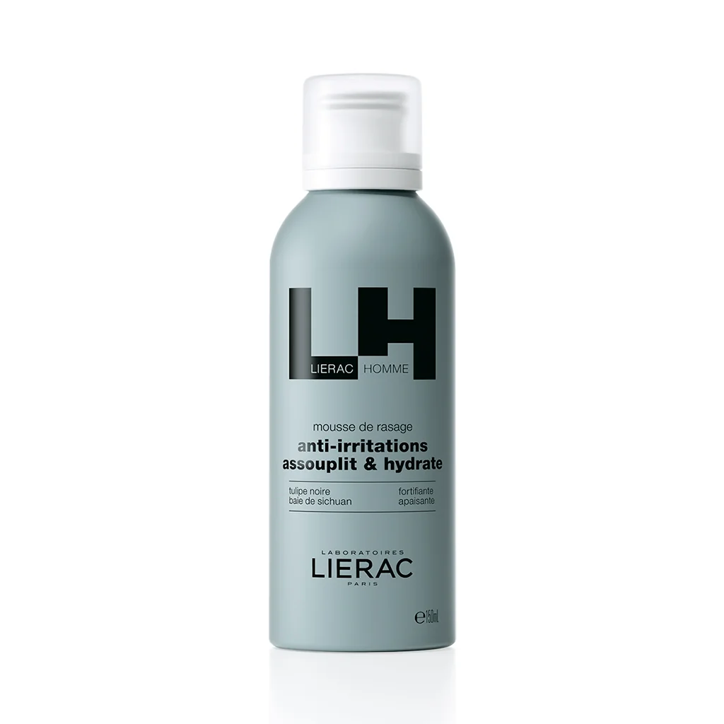 Lierac Homme Schiuma da Barba Anti-irritazione Idratante Lenitiva 150 ml
