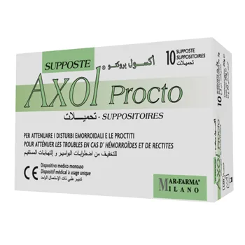 Axol Procto 10 Supposte 2G 